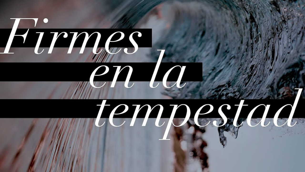 Una ola gigante firmes en la tormenta