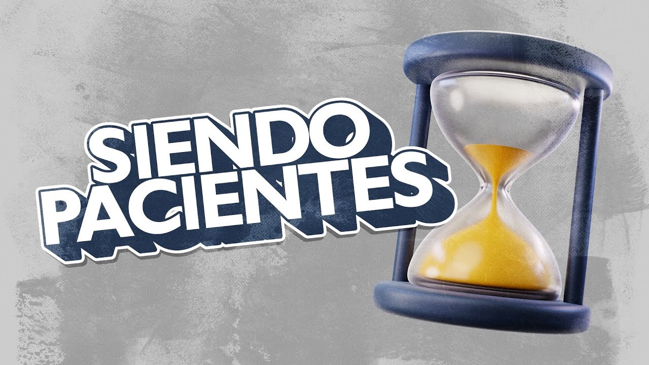 letras con un reloj de arena